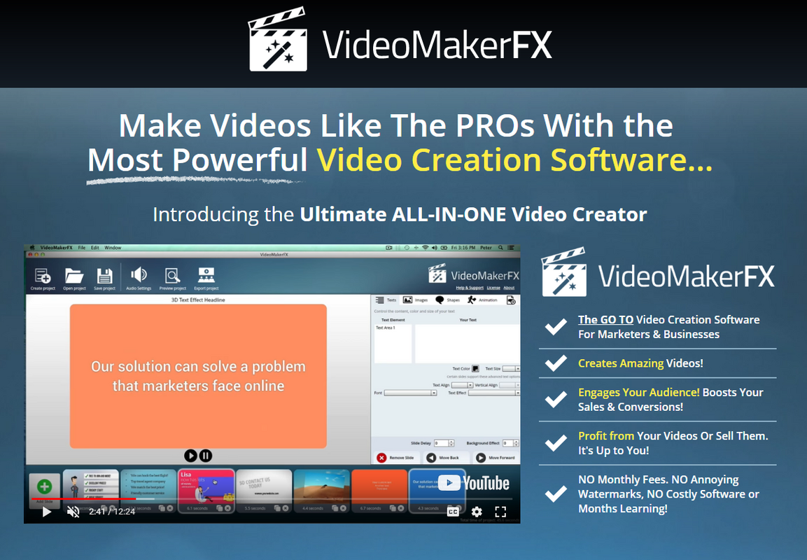 Why Should I Make Videos Using VideoMakerFX?