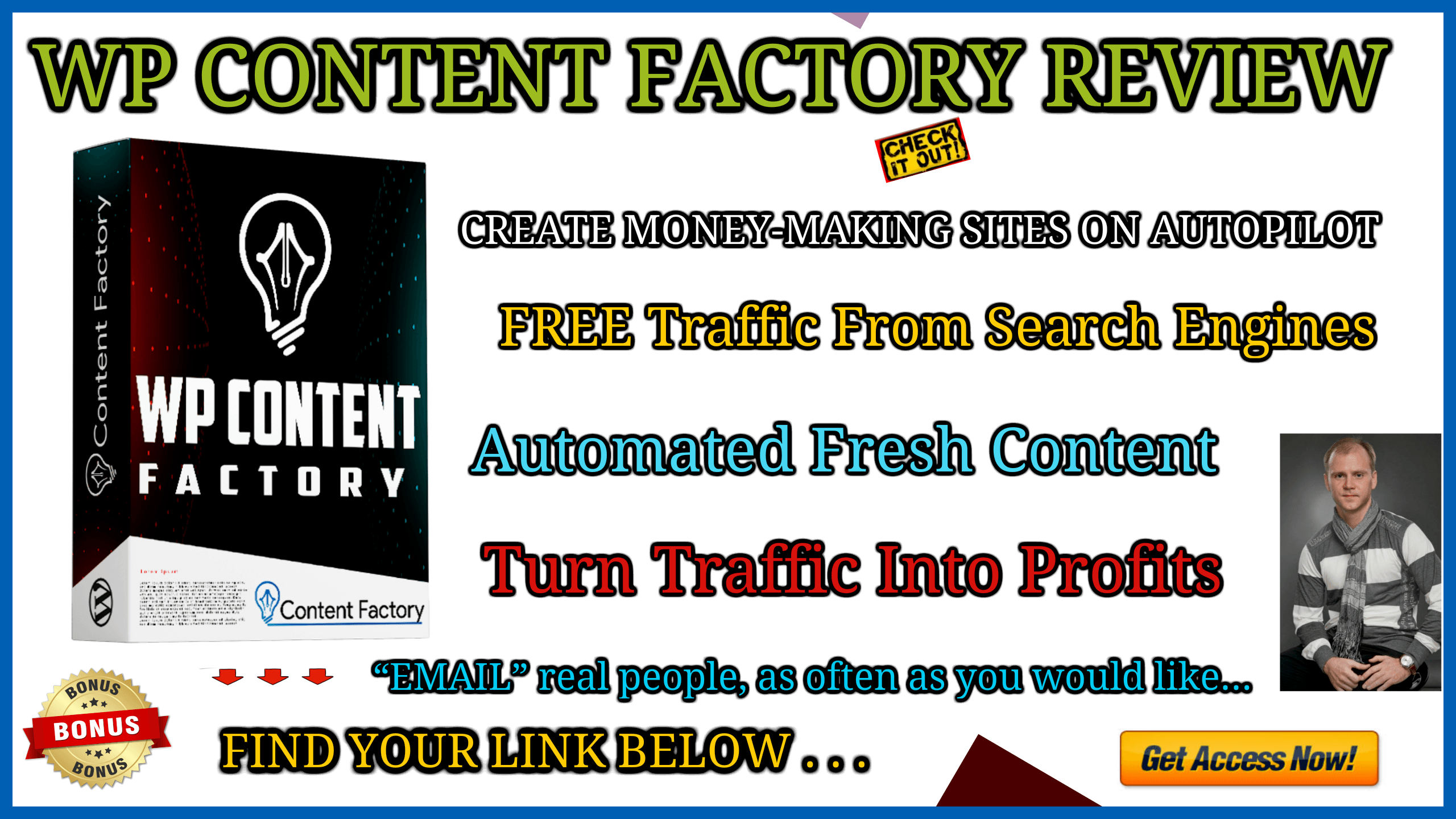 WP Content Factory review and bonus