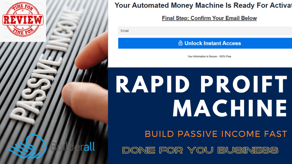 How To Promote Builderall Affiliate Program With Rapid Profit Machine Free Funnel